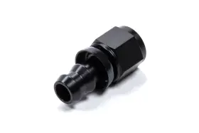 Hf-10006blk Triple X Race Components #6 Straight Hose End Push Lock
