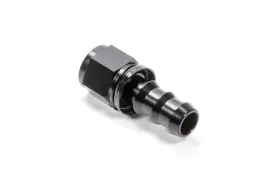 Hf-10010blk Triple X Race Components - #10 Straight Hose End Push Lock
