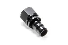 Hf-10012blk Triple X Race Components - #12 Straight Hose End Push Lock