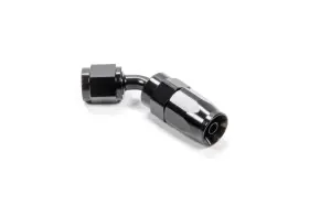 Hf-24504blk Triple X Race Components #4 45 Degree Swivel Hose End