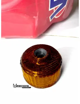 2000bl Ucarbonex Real Carbon Fiber Vp Racing Square Race Fuel Jug Gas Can Top Cover Orange 2000bl Ucarbonex Real Carbon Fiber Vp Racing Square Race Fuel Jug Gas Can Top Cover Orange