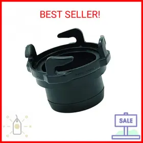 T1024-2 Valterra Black 3 Inch Straight Hose Adapter