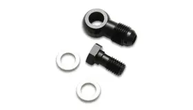 Vibrant 11536 Single Male Banjo Adapter Assembly -8an To M10 X 1.25 For Fuel Lines