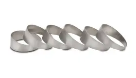 13520 Vibrant For 2.00in Od Gr 1 Titanium Pie Cuts