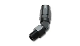 26400 Vibrant -6an Male Npt 45degree Hose End Fitting - 1/8 26400 Vibrant -6an Male Npt 45degree Hose End Fitting - 1/8