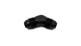 10574 Vibrant Performance Union Fitting 45-degree -10 An Male Black Anodized Fin