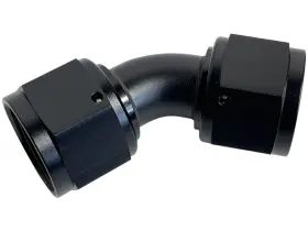 10715 Vibrant Performance 12an 45 Degree Female End Hose Union Adapter Aluminum