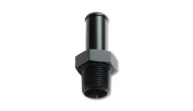 11642f Vibrant Performance 1/16in Npt To 1/4in Barb Straight Fitting - Aluminum