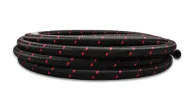 11990r Vibrant Performance Hose - 10 An 5 Ft Braided Nylon Rubber Black/red 11990r Vibrant Performance Hose - 10 An 5 Ft Braided Nylon Rubber Black/red