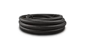 18990 Vibrant Performance Ptfe Lined Braided Flex Hose Black Nylon -10 An 5 Ft