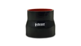 19744 Vibrant Performance 4 Ply Reducer Coupling 5in X 4in 4.5in Long Black