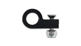 20665 Vibrant Performance Line Clamp - 2-piece 3/16 In Id Aluminum Black