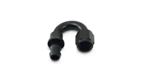22804 Vibrant Performance -4an Push-on 180 Deg Hose End Fitting - Aluminum