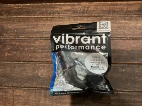 22910 Vibrant Performance -10an Push On 90 Swivel Hose End