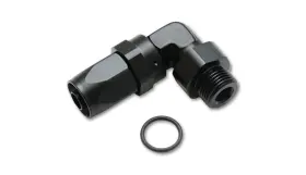 24904 Vibrant Performance - Male -8an X 9/16-18 90 Degree Hose End Fitting 24904 Vibrant Performance - Male -8an X 9/16-18 90 Degree Hose End Fitting