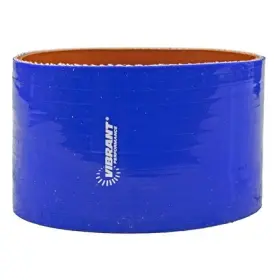 2722b Vibrant Performance 4 Ply Silicone Sleeve 4.5 Inch I.d. X 3 Long Blue