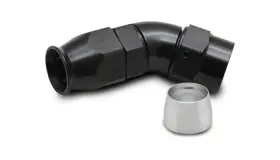 28408 Vibrant Performance Fitting - Hose End 45 Deg 8 An To Female Swivel 28408 Vibrant Performance Fitting - Hose End 45 Deg 8 An To Female Swivel