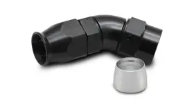 28416 Vibrant Performance 45 Degree High Flow Hose End Fitting