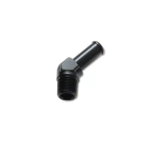 Tlx-vib11222-cl360a70 Vibrant For Barb Straight Fitting Adapter Aluminum 3/8 Npt To 1/2in 45 Deg