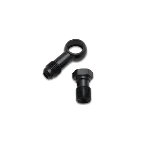 Tlx-vib11565-cl360a70 Vibrant For Single 4an 9/16-20 Aluminum Male Banjo Adapter Assembly