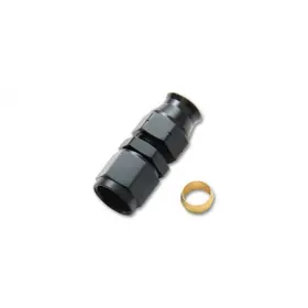 Tlx-vib16445-cl360a70 Vibrant For Tube Adapter Fittings With Brass Olive Insert -6an Female To 5/16in
