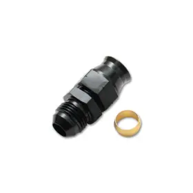 Tlx-vib16458-cl360a70 Vibrant For Adapter Fitting -8an Male To 1/2in Tube With Brass Olive Insert