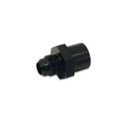 Tlx-vib16786-cl360a70 Vibrant For M16 X 1.5 Female To 6an Male Flare Adapter Anodized Black