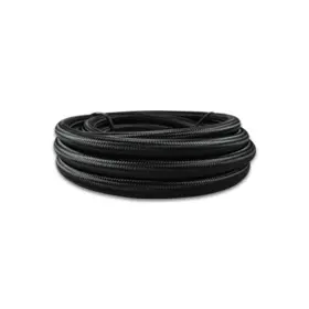 Tlx-vib18988-cl360a70 Vibrant Flex Hose -8 An Black Nylon Braided With Ptfe Liner 5ft Long