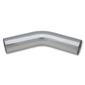 Tlx-vib2156-cl360a70 Vibrant For 1.5in O.d. Universal Aluminum Tubing 45 Degree Bend - Polished