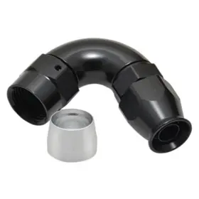 Tlx-vib28208-cl360a70 Vibrant For -8an 120 Degree Hose End Fitting Ptfe Lined