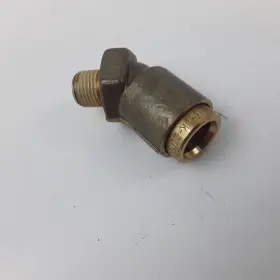 3826347c1 Volvo 45 Brass Push-to-connect Ptc Male 3/8 Elbow Fitting For Mack And Truck 3826347c1 Volvo 45 Brass Push-to-connect Ptc Male 3/8 Elbow Fitting For Mack And Truck