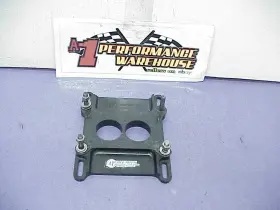 Wm2065b-625 Wehrs Machine Aluminum 4 Barrell To 2 Holley Carburetor Slider Adapter