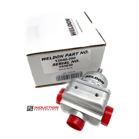 T2040-200 Weldon Racing T2040 Universal Teflon Fuel Pressure Regulator - Fpr T2040-200 Weldon Racing T2040 Universal Teflon Fuel Pressure Regulator - Fpr