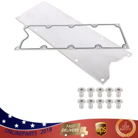 On767006l Wflnhb For Gm Ls-series 4.8l 5.3l Ls Gen3 Valley Cover Plate Knock With Gasket
