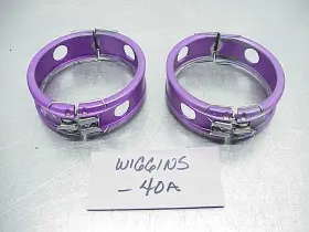 14c02-40a Wiggins Adel 2 -40 Purple Clamshell Clamps Hydraflow Without Sleeves 14c02-40a Wiggins Adel 2 -40 Purple Clamshell Clamps Hydraflow Without Sleeves
