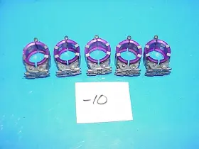 W994-10d Wiggins Adel 5 -10 Purple Clamshell Clamps Hydraflow Nascar W994-10d Wiggins Adel 5 -10 Purple Clamshell Clamps Hydraflow Nascar