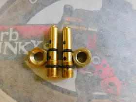 31-649 Wms For Holley Carbs 2 Needle And Seat Assembly .110 Inch Orifice Original Style
