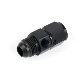 Hr047202509025 Wooton Fuel Pressure Fitting 4/6/8/10an Male To Female With 1/8 Gauge Port Hose Adapter Hr047202509025 Wooton Fuel Pressure Fitting 4/6/8/10an Male To Female With 1/8 Gauge Port Hose Adapter