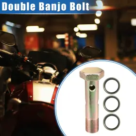 M20x1.5 X Autohaux 716058881095 1 Set Car Length 94mm Metric Thread Turbo Brake Line Fitting Adapter