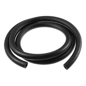 X Autohaux 746453986439 3/8 Inch 5 Ft Car Fuel Hose Rubber Line For System Oils Ethanol