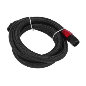 An10 X Autohaux 782685343992 Car Nylon Braided Mesh Hose 5.3ft 5/8 Inch Fuel Line Gas With End Fitting