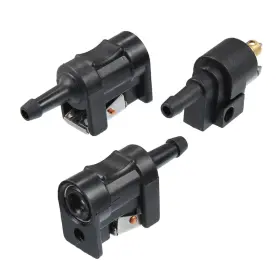 X Autohaux A23041000ux0229 Boat Fuel Line Connector 8mm Male Female Pipe Joint Fitting 3pc For Outboard Mot