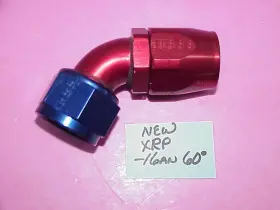 106016 Xrp New Red/blue Reusable Hose Fitting -16 An 60 Non-swivel #62