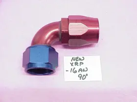 109016 Xrp New Red/blue Reusable Hose Fitting -16 An 90 Non-swivel #66