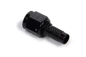 220006 Xrp No 6 Hs 79 Straight Hose End44 Black Anodize