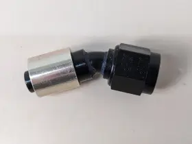 2255-06sn Xrp 223006bb 223006 Hs-79 Crimp Ptfe Hose End 30 To 6an Female Black Aluminum