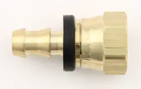240068 Xrp 6 Hose To 8 Nut Straight Steel Push On