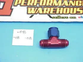 900208 Xrp Thread Size 8 Male Flare Tee To Female Swivel Fitting Nascar #187