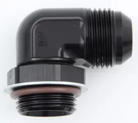 989112 Xrp -12an Male To 12an Orb 90 Degree Ultra Low Profile Adapter Black