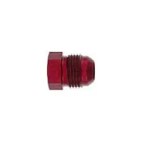980606 Xrp Xtreme Racing Products Fitting - Plug 6 An Aluminum Red Anodize Each